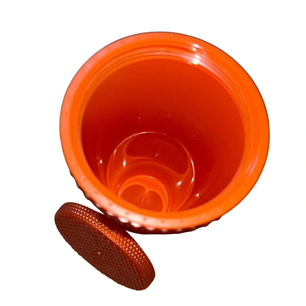 NWT Starbucks Pearlized Orange Studded Tumbler (No Straw) Venti 24oz Fall 2022
